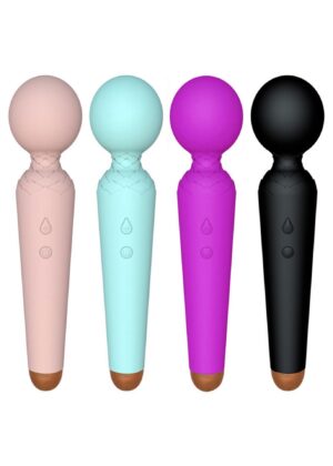 Mocne wibracje i elegancki design - Rechargeable Power Wand: Twój klucz do niezapomnianych doznań! - obrazek 7