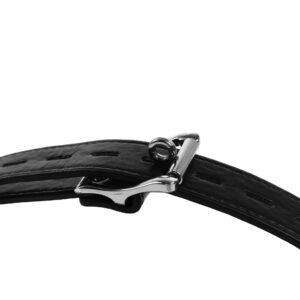 Body Harness with Thigh and Hand Cuffs   Black - obrazek 5