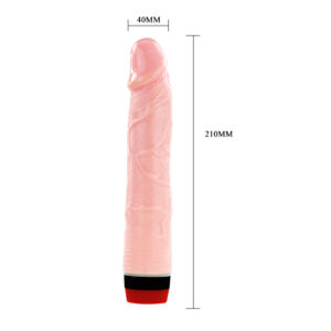 Intensywna przyjemność dla Twoich zmysłów! Odkryj niezrównane doznania z wibracyjnym dildo 'Realistic Pleasure'! - obrazek 6
