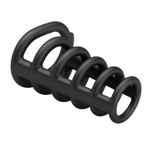 Rękaw na penisa Ribbed Connected-Ring - Intensyfikuj przyjemność w parze! - obrazek 7
