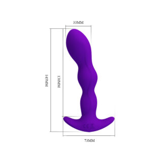Namiętna Wtyczka Analna - Odkryj Ekscytującą Przyjemność Analną | 12 Trybów Wibracji - obrazek 6
