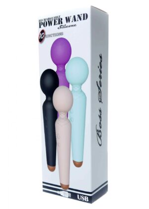 Mocne wibracje i elegancki design - Rechargeable Power Wand: Twój klucz do niezapomnianych doznań! - obrazek 8