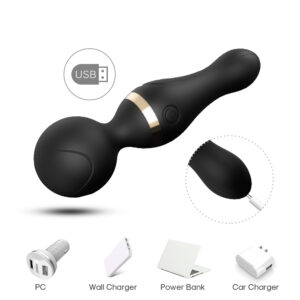 Freeza black - Masażer erotyczny o eleganckim designie i intensywnych wibracjach - obrazek 8