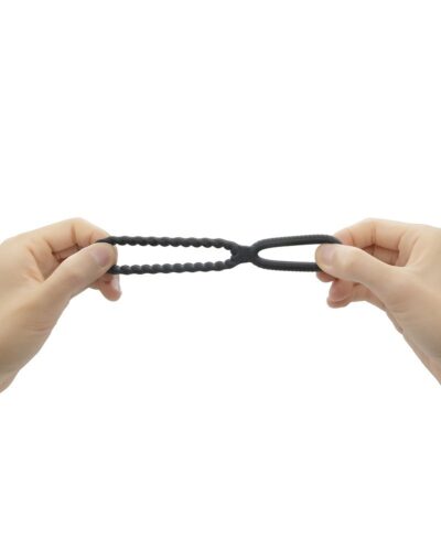 Podwójny cockring DUAL RING - Zwiększ swoją wydajność i odkryj nowe możliwości w łóżku! - obrazek 8