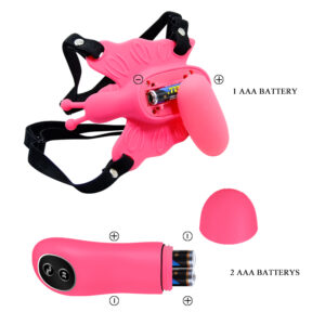 Motylek na paski z 30 funkcjami wibracji - Odkryj ekscytujące doznania! - obrazek 8