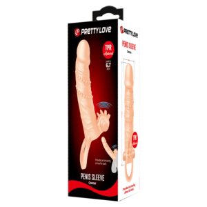 Wibracyjna nakładka Pretty Love - Dłuższa i twardsza erekcja, intensywne doznania - obrazek 8