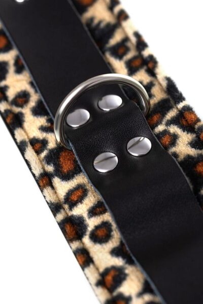Anonymo Handcuffs PU Leather Print 19,5 cm – Kajdanki z ekoskóry w zwierzęcy wzór | Akcesoria BDSM - obrazek 8