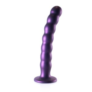 Niezwykłe 8 / 20,5 cm Beaded Silicone G-spot Dildo - Odkryj nowe horyzonty rozkoszy! - obrazek 6
