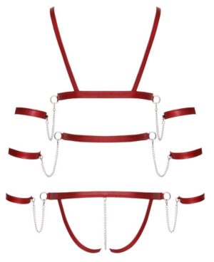 Bad Kitty Strap Body red S - obrazek 8