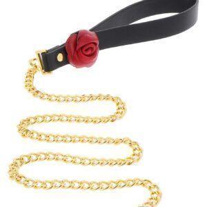TABOOM Wild Roses Collar and Leash - Elegancki dodatek BDSM dla wyrafinowanych i stylowych eksploratorów!