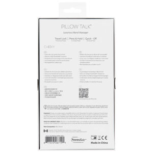 Pillow Talk - Luksusowa różdżka z kryształem Swarovskiego: Wyjątkowy luksus i przyjemność w jednym! - obrazek 8