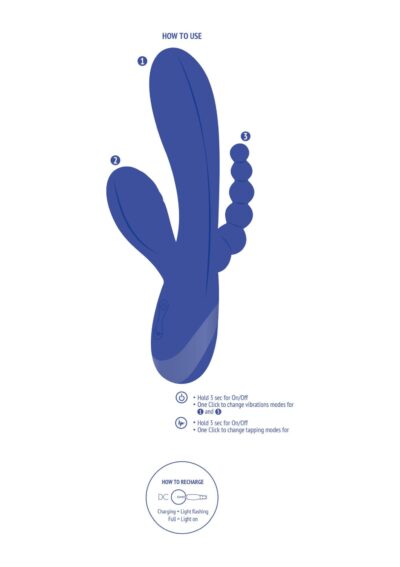 Xocoon Triple Love Vibrator - Potrójna stymulacja dla intensywnych doznań - obrazek 9
