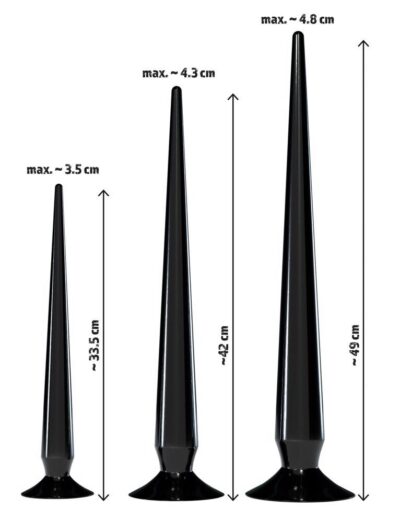 Zestaw Super Long Flexible Butt Plug Set - Eksploruj swoją seksualność z niezwykłymi korkami analnymi! - obrazek 9
