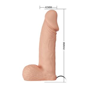 Strap-On z regulowaną gumową uprzążą - Wielofunkcyjna rozkosz bez użycia rąk! - obrazek 7