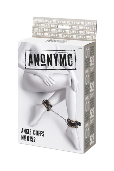 Anonymo Handcuffs PU Leather Print 27 cm – Kajdanki z ekoskóry w zwierzęcy wzór | Akcesoria BDSM - obrazek 9