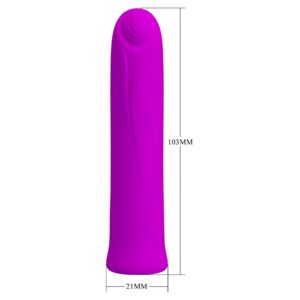 Mini Wibrator Koncentryczne Okręgi - Wyrafinowana Przyjemność w Twojej Torebce - obrazek 9