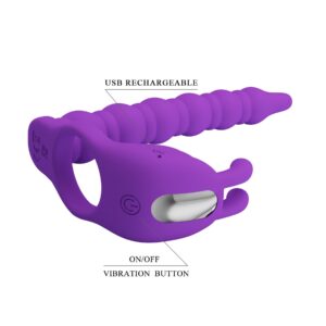 Pierścień na penisa z wibracjami - intensywne doznania i wyjątkowy design - obrazek 7