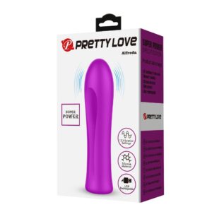 Wibrujący Wibrator z Silikonu - Potężna stymulacja w kompaktowej formie! - obrazek 9