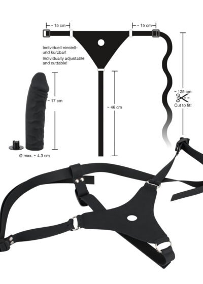 Silikonowy Strap-on You2Toys - Intensywna przyjemność w sypialni - obrazek 7
