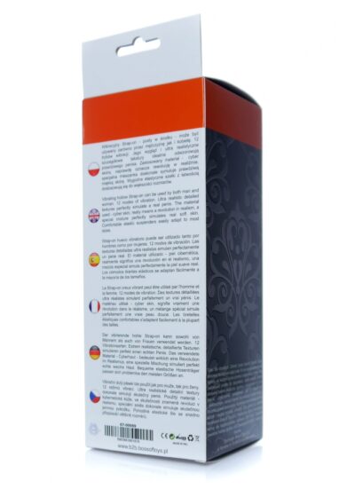 Hollow Strap-on - Cyber Skin: Intensywne wibracje, realistyczna skóra - Odkryj niezapomniane doznania! - obrazek 9