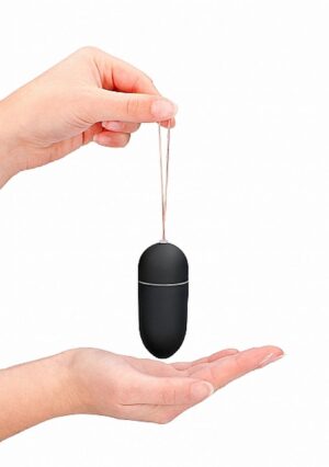 10 Speed Remote Vibrating Egg   Big   Black - obrazek 9